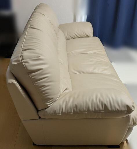 ニトリ ソファ 3人掛け (Nシールド ビット3KD BE) ニトリ