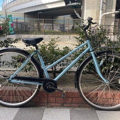 VARIANCE 27インチ自転車 ベージュ