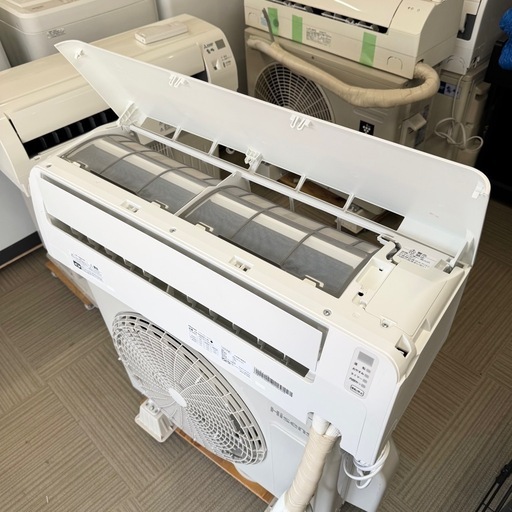 超美品‼️】ハイセンス 2022年製 ~9畳用エアコン エディオンモデル 解凍