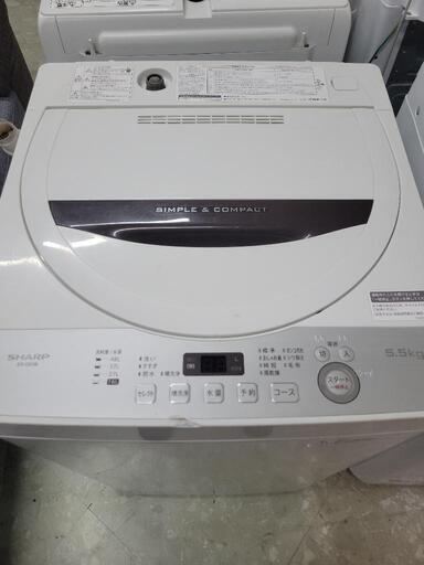 SHARP 5.5kg全自動洗濯機 ES-GE5A 中古 リサイクルショップ宮崎屋住吉