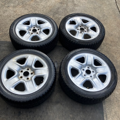 17インチ鉄チンスタッドレスタイヤ4本 スタッドレスタイヤ鉄チン