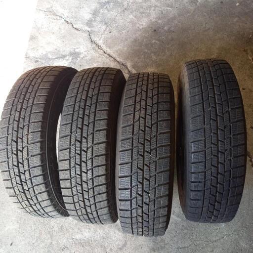 8分山グッドイヤースタッドレス165/70R144本引き取り早い方に  