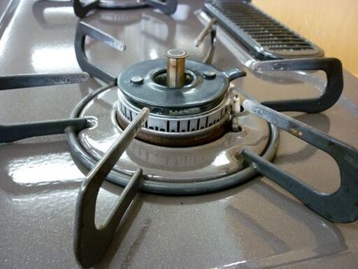 未使用品 リンナイ LPガス用 ガステーブル 2016年製 幅59㎝ 左強火