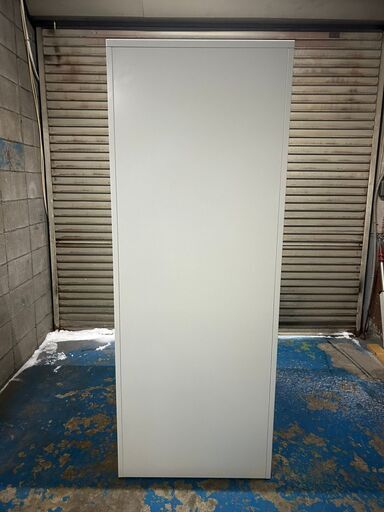 オフィス用家具 PLUS 両開き書庫 W700×D450×H1850mm キャビネット 鍵 