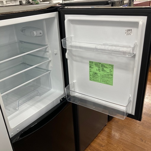 2ドア冷蔵庫 IRIS OHYAMA IRSD-14A-B 2022年製 20,900円 アイリス