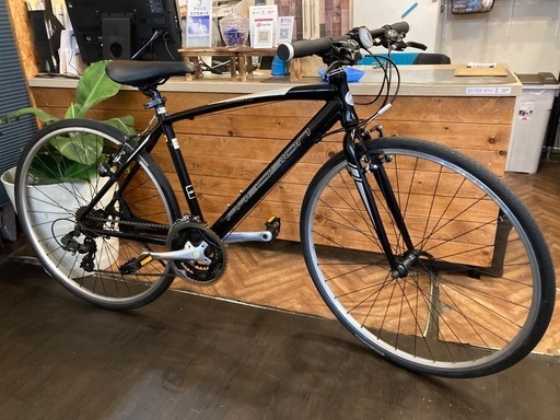 【SALE！全品防犯登録無料！PRECISION PRC前輪タイヤ・前輪チューブ新品！】アルミフレーム　3×8速　700×28cクロスバイク　マットガンメタ SALE！全品防犯登録無料！PRECISION PRC前輪タイヤ・前輪チューブ新品