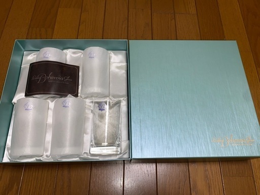 新品未使用　LASKA BOHEMIA GLASS