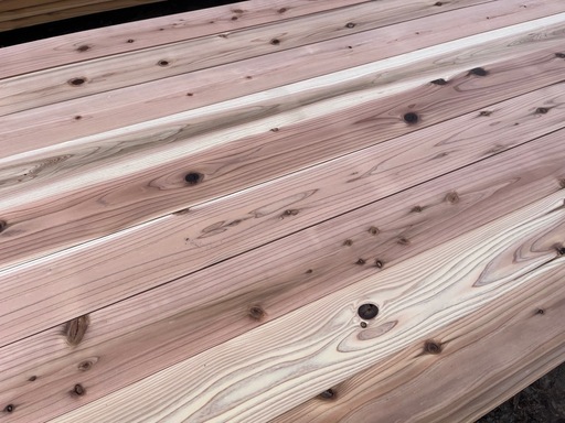 特価品】杉 4000×45×120(mm) バラ売り！デッキ、下地、DIYなどに。在庫  