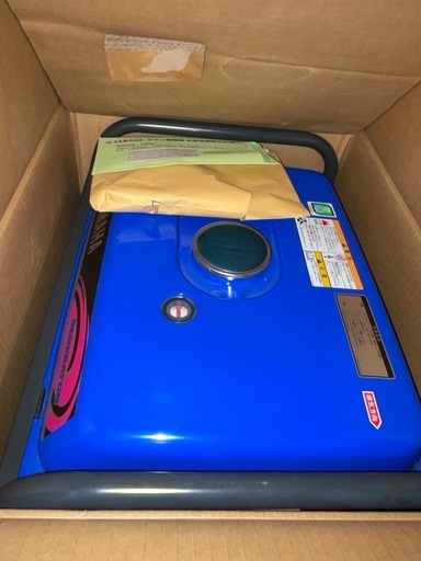 本日都内近郊 手渡しYAMAHA 発電機新品 未使用 ヤマハ発動機、汎用