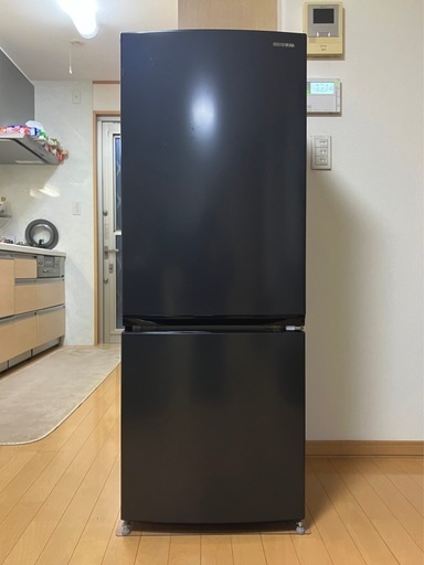 ノンフロン冷凍冷蔵庫☆154L☆自動霜取り☆IRSN−15A-B☆ブラック