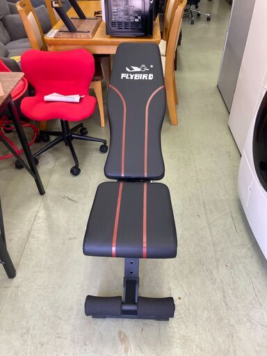 リサイクルショップピカソ小松原】(美品)Flybird トレーニングベンチ  
