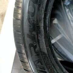 ホイール メッシュホイール 7.5J +38 114.3 5H 18インチ 2本 程度良好  