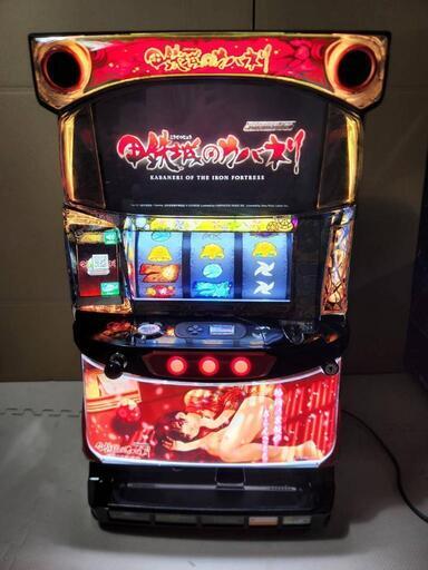 パチスロ バイオハザードre2実機 スロット実機 コイン不要機 無段階