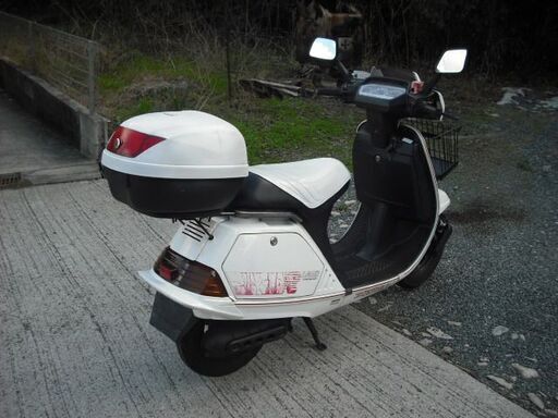 HONDA Lead R (AF10) ホワイト 初代リード・タコメーター 好調！ 美車