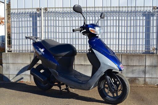 ☆原付バイク スズキ Let'sⅡ レッツ2 CA1PA 紺メタ 2サイクル 実働
