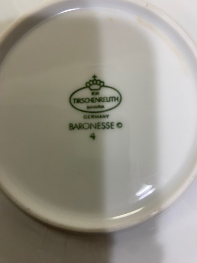 TIRSCHENREUTH ティルシェンロイト　皿　プレート