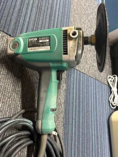 値下げ↓中古◆サンダポリッシャ◆RYOBI◆シングルアクション 中古◇サンダポリッシャ◇RYOBI◇シングルアクション 2026年最新