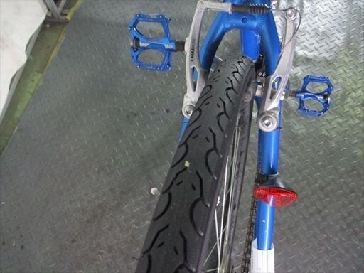 D948 ☆21800円☆整備済み スポーツ中古自転車 【クロスバイク 青