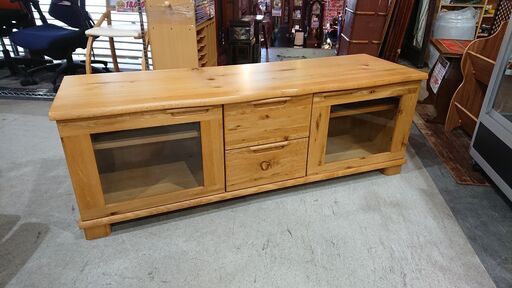 起立木工 D-OAK オーク 無垢材 テレビボード