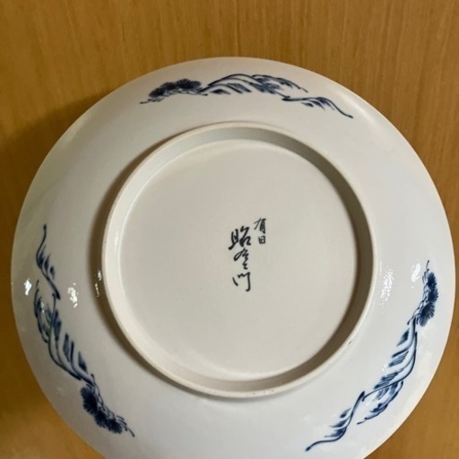 飾り絵皿(鯉の滝登り) 水晶絵 アートパネル 昇り鯉 鯉の滝