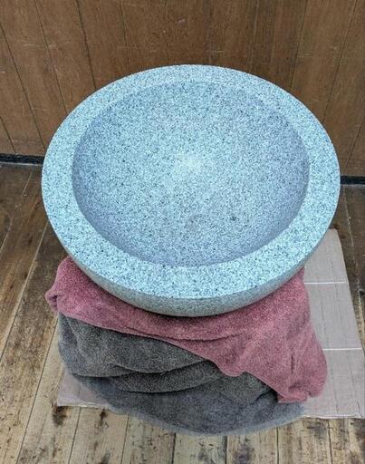 石臼　もちつき　3升　臼