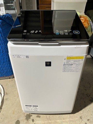 2018年製】SHARP 洗濯機 乾燥機ES-PU11C-S【送料込み】 SHARP ES-PU11C-