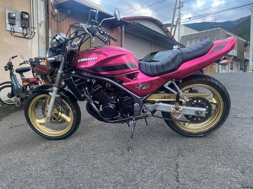 カワサキ バリオス 書付 実動 レストアベース 部品取り ZR250A