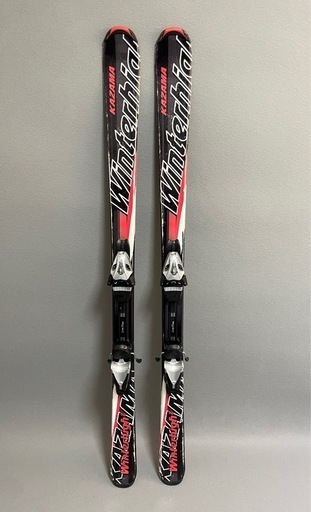 KAZAMA カザマ スキー板 winter high Z ビンディング付き スキー板