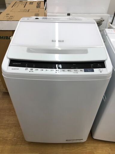 ご来店時、ガン×2お値引き‼️HITACHI(日立) 2017年製 8.0kg/4.5kg 洗濯機?