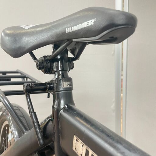 折りたたみ自転車 20インチ HUMMER/ハマー 定価4.2万円 ペダル付