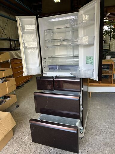 MITSUBISHI MR-WX60A-W型 三菱ノンフロン冷凍冷蔵庫