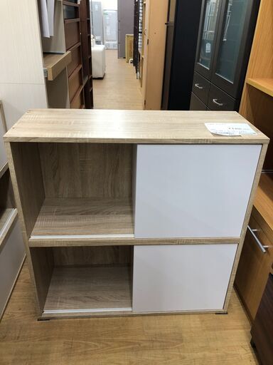 ☆ジモティ割あり☆ キャビネット 黒 クロ W79×D30×H80 クリーニング