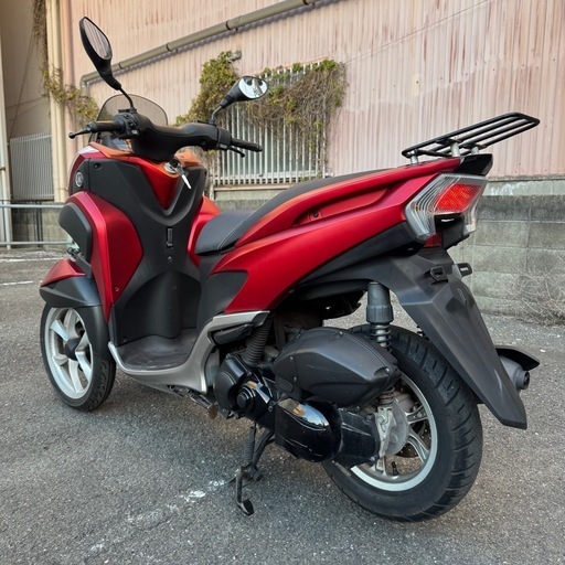 ヤマハ トリシティ125 タイ仕様 実働 キャリア付 大阪 安定性抜群の2×1
