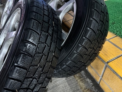スタッドレスタイヤ ブリヂストン VRX3 155/65R13 2023年製 ほぼ新品 