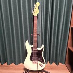 エレキ ギター grass roots グラスルーツ 紫 フロイドローズ 音出し