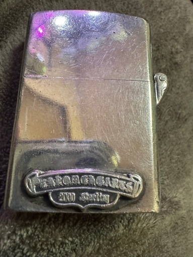 クロムハーツ CHROME HEARTS クロムハーツ シルバー メタリック ファー