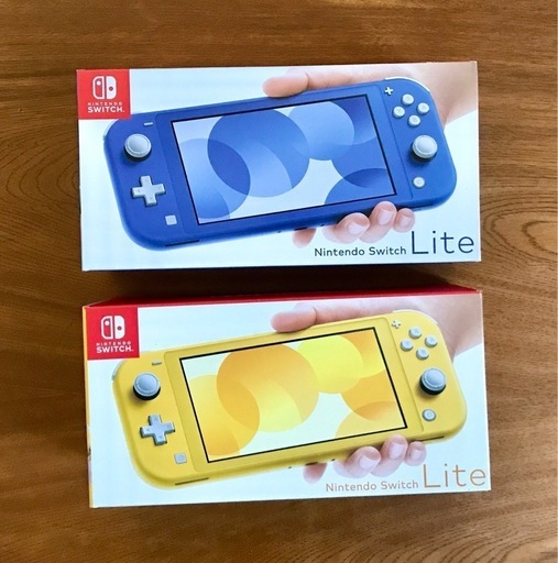 【新品】Nintendo Switch Lite イエロー・ブルー2台セット 新品】Nintendo Switch Lite イエロー・ブルー2台セット Nintendo