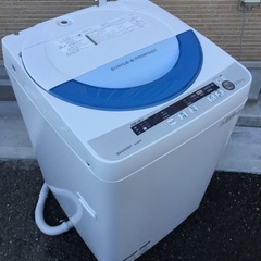 値下げしました。】ジモティ来店特価!! 洗濯機 シャープ ES-T5E8 2021