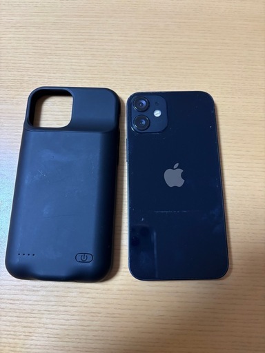 iPhone12mini 128Gモバイルバッテリー内蔵ケース付き！先週まで使用し