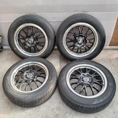 165/557R14 アルミ タイヤ4本セット No.68