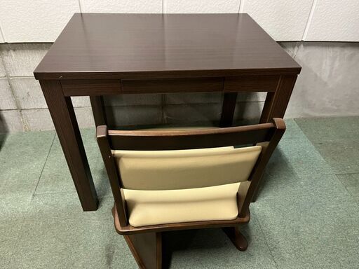 NITORI ニトリ 1人用 ダイニングこたつデスク チェア 布団.セット 幅  