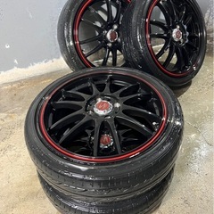 165/557R14 アルミ タイヤ4本セット No.68