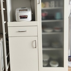 中古】北海道の食器棚、キッチン収納を格安/激安/無料であげます・譲り  
