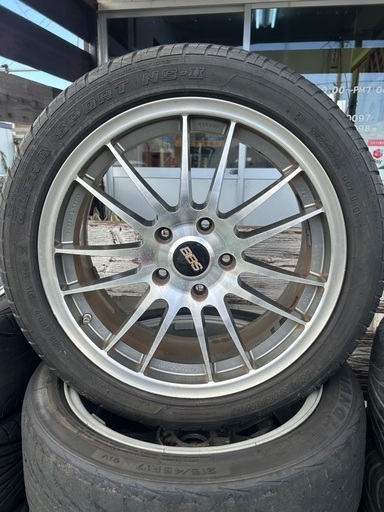BBS BBS RF 【RF504】 17インチ 7.5J 5H100 +48 ダイヤモンドブラック 
