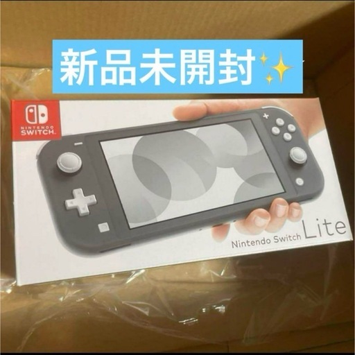 NINTENDO SWITCH LITE グレー 新品未使用 ?未使用未開封品 