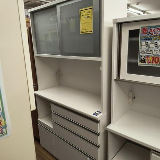 J8137 食器棚 ブラウン 【リユースのサカイ柏店】