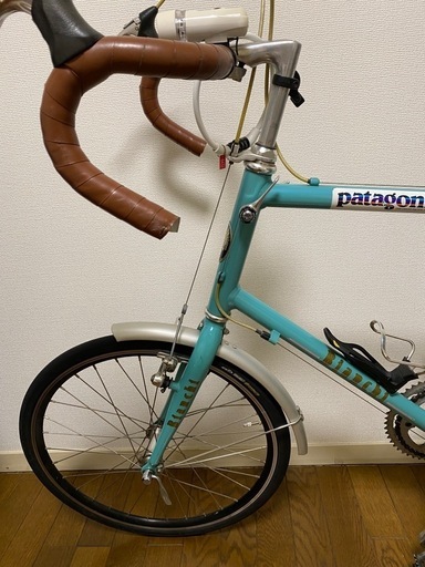 Bianchi Lepre ミニベロ　チェレステカラー　空気入れ付き　値段交渉については説明文に Bianchi Lepre ミニベロ チェレステカラー 空気入れ付き 値段交渉