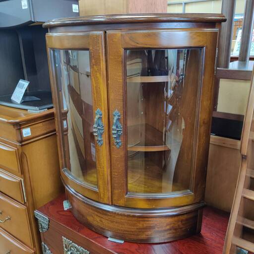 ③ karimoku カリモク コロニアル コーナー AV収納 ラック 飾り棚 ③ karimoku カリモク コロニアル コーナー AV収納 ラック 飾り棚