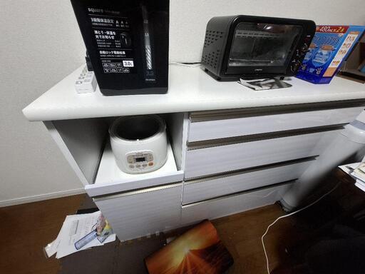 リサイクルサービス八光】幅100㎝ ニトリ キッチンボード(ダリア 100KB