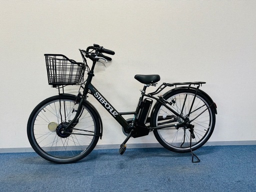 ブリヂストン 電動アシスト自転車 26インチ ステップクルーズ e 